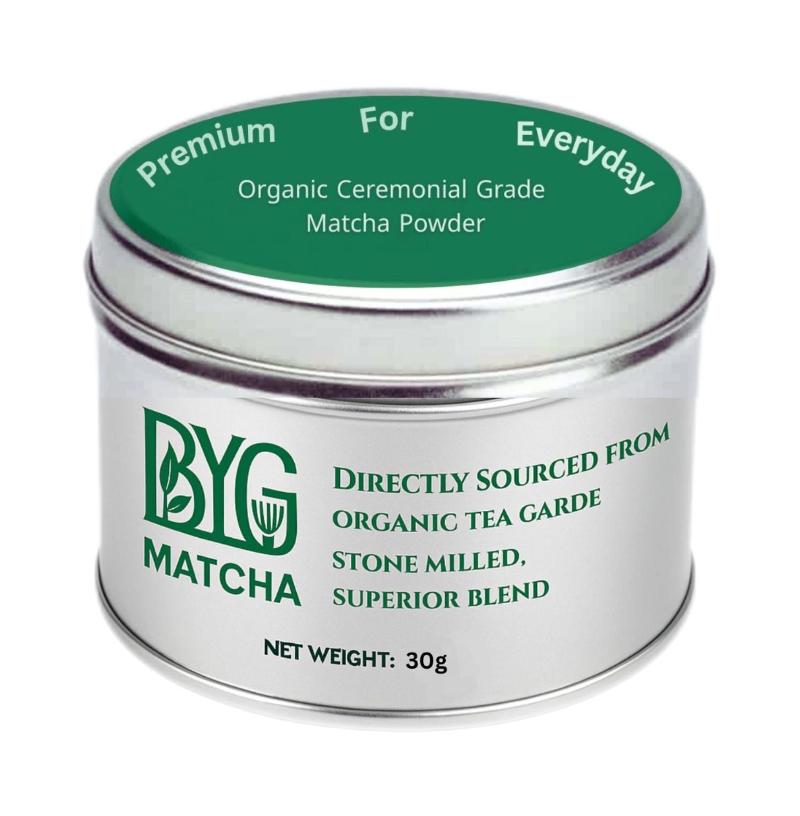 30g Matcha Tin – Ceremonial Grade
